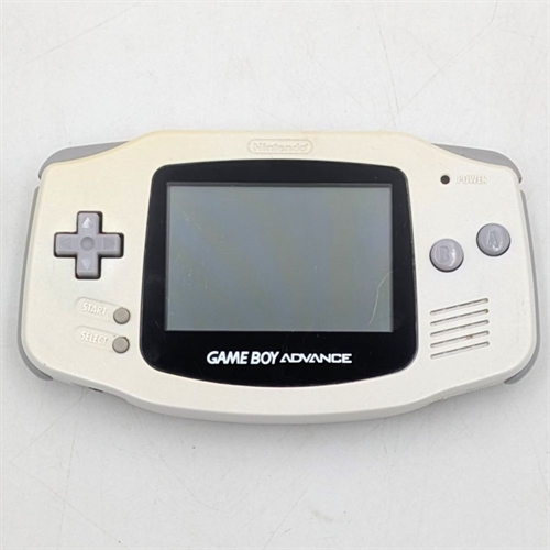 Gameboy Advance - Arctic White - Konsol - SNR AC11412154 (B Grade) (Genbrug)